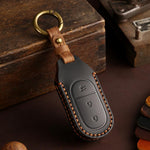 For Leapmotor C11 / S01 / C01 Hallmo Genuine Leather Car Key Cover