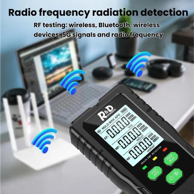 R&D INSTRUMENTS RD630 3-in-1 電界・磁界・RF検出器 電磁波測定器、RD630
