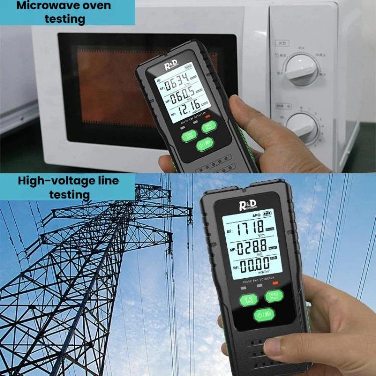 R&D INSTRUMENTS RD630 3-in-1 電界・磁界・RF検出器 電磁波測定器、RD630