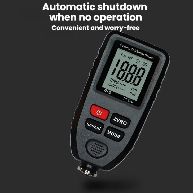 R&D INSTRUMENTS TC-100 高精度塗膜厚さ計 自動車塗装膜厚測定器、TC-100