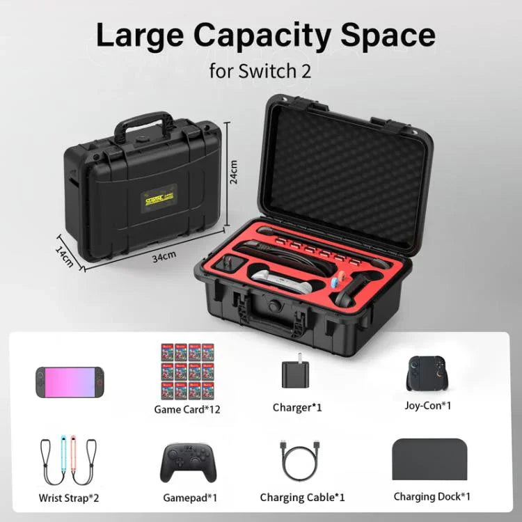Nintendo Switch 2用 STARTRC GAMES 防湿・防カビ収納ケース