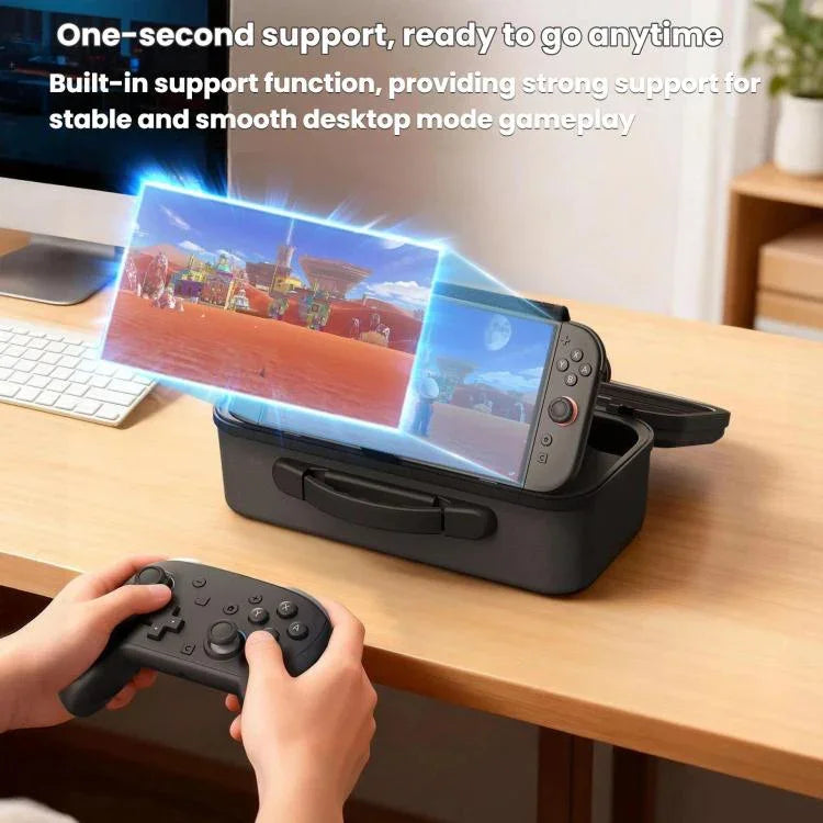 Nintendo Switch 2用 STARTRC GAMES ダブル収納バッグ 大容量トートバッグ、トートバッグ