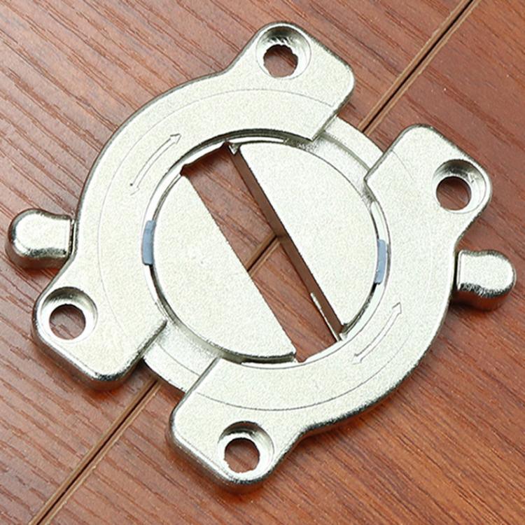 亜鉛合金テーブルトップコネクターキット ネジ付き 重量用デスク接合プレート 木製パネル家具用