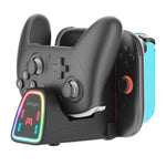 ipega 9-in-1 充電ドック Nintendo Switch 2 / Switch Joy-Con & Proコントローラー用、PG-SW2196