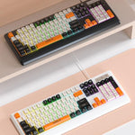 iMICE AK-100 Wired USB Rainbow Backlit Color Block Keycap Keyboard