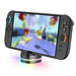 Nintendo Switch 2用 ipega ドック充電器 RGBライティング効果付き、ipega
