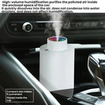 ダズルカップエア加湿器 カラフルランニングライト USBミニ加湿器 車用・家庭用、H05