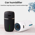 ミニUSB加湿器 ナイトライト付き 車用ポータブル 家庭・オフィス用大容量ミスト加湿器、H02