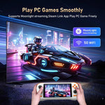 K56 レトロゲームコンソール 5.5インチタッチスクリーン Android 14 OS搭載、ES-DEフロントエンドで高速ゲームプレイ、ゲームカードなし、6+128G