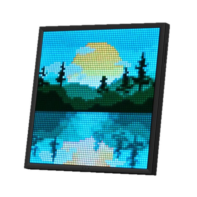 ダイナミックスマートピクセルスクリーン DIYフォトフレーム アラームクロック ブザー付き、Divoom 16 x 16、Divoom 64 x 64