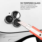 For Meta Quest 3S Alloy Lens Protector Anti-Blast Tempered Glass Screen Protector