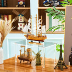 アクリル植物鉢スタンド皿ラック キッチン、リビングルーム＆バルコニー用、YX223