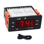 220V ETC-961 温度コントローラー 冷蔵霜取りアラーム校正機能付き、ETC-961 220V