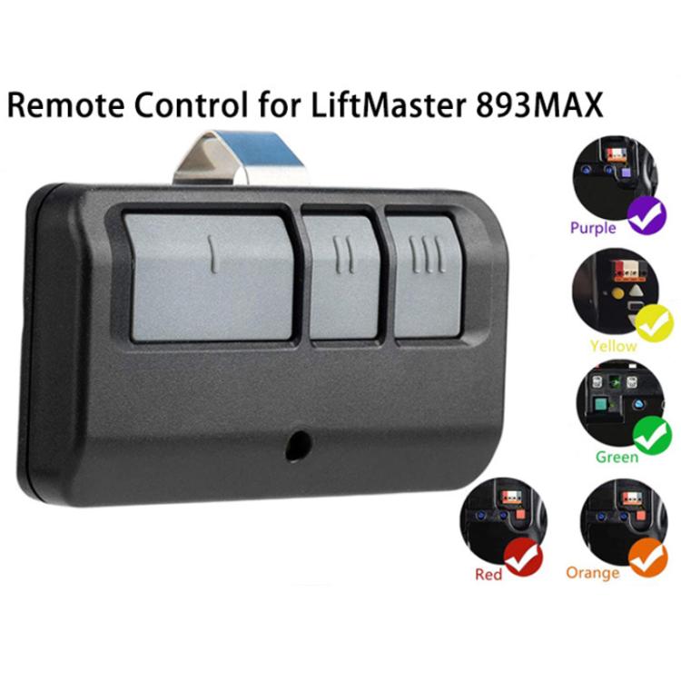 LiftMaster 893MAX 390MHz ガレージドアリモコン用