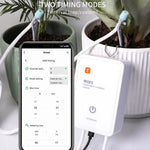 Tuya対応WiFiスマート自動点滴灌漑システム 二重ポンプ対応 最大16鉢対応 調整可能な点滴矢印バージョン、調整可能な点滴ヘッドバージョン、点滴矢印バージョン
