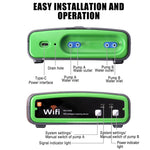 WD-01BDE WiFiスマートデュアルポンプ自動給水装置 アプリリモートコントロール灌漑システム、WD-01BDE