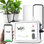 WIFIスマートデュアルポンプ自動給水システム 携帯電話リモートコントロール給水装置、調節可能なドリップアローUSB、調節可能なドリップアローUSプラグ、調節可能なドリップアローUKプラグ、透明ドリップアローUSB、透明ドリップアローUSプラグ