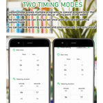 WiFi制御自動タイマードリップ灌漑給水システム、EUプラグ、USプラグ、UKプラグ