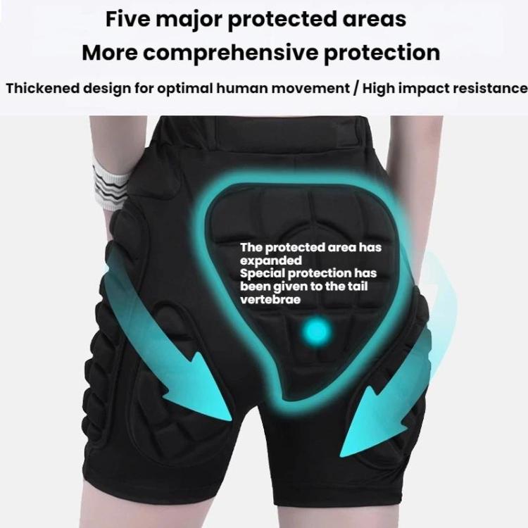 SULAITE アウトドアスポーツ スキー ローラースケート用安全転倒防止プロテクティブヒップパンツ、S、M、L、XL、XXL