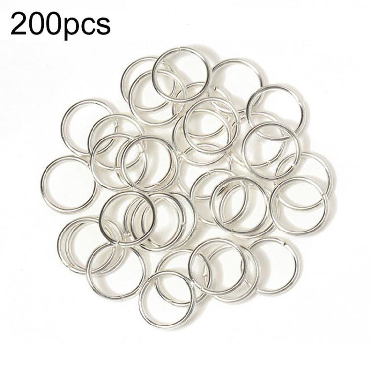 200個手作りジュエリージャンプリングDIYアクセサリー、0.5 x 3mm、0.5 x 4mm、0.7 x 5mm、0.9 x 6mm、1.0 x 7mm、1.0 x 8mm、1.2 x 9mm、1.2 x 10mm、1.2 x 12mm