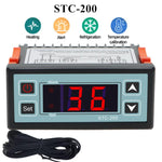 STC-200 Temperature Controller for Cold Storage & Chiller Units Cooling/Heating with Alarm Function, STC-200  220V