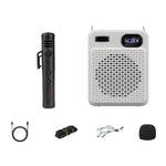 DIYO-1125 多機能屋外大音量マイク バッテリー表示付き 教師用教室音声増幅器、ワイヤレスシングルマイク白、ワイヤレスシングルマイク黒、ワイヤレスシングルヘッドウェア白、ワイヤレスシングルヘッドウェア黒、ワイヤレスデュアルマイク白...