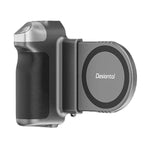 Desiontal GP-06 磁気伸縮式スマホ撮影グリップスタビライザーハンドル ライブ配信＆アウトドア自撮り用、GP-06