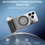 Desiontal GP-06 磁気伸縮式スマホ撮影グリップスタビライザーハンドル ライブ配信＆アウトドア自撮り用、GP-06