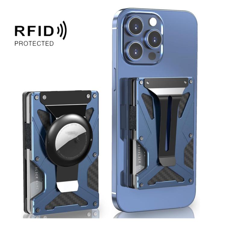 AirTag 第2世代 / AirTag 第1世代用 磁気カードホルダー RFIDブロッキング財布