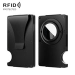 AirTag 第2世代 / AirTag 第1世代用 金属カードホルダー RFIDブロッキング財布