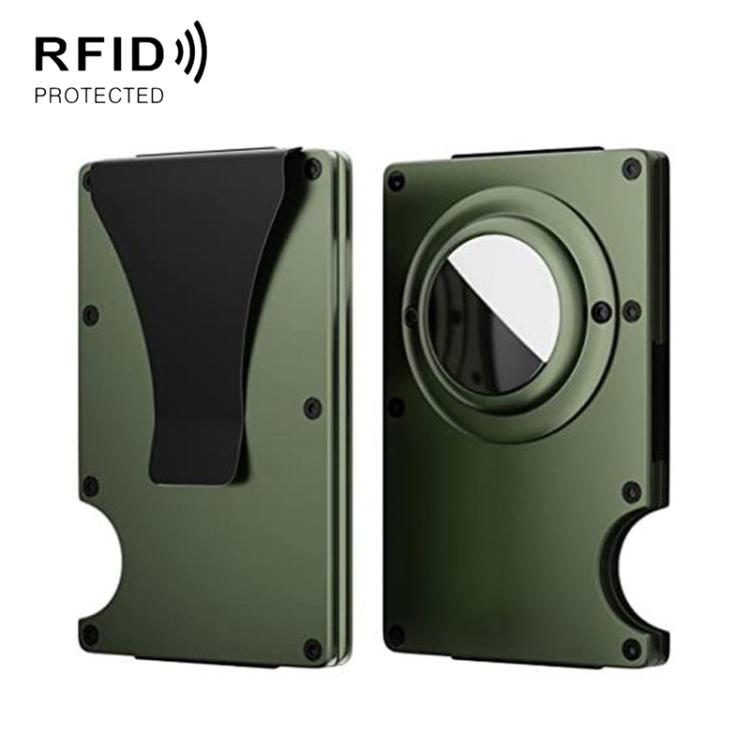 AirTag 第2世代 / AirTag 第1世代用 金属カードホルダー RFIDブロッキング財布