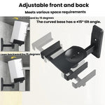 角度調整可能な壁掛けスピーカースタンド サラウンドサウンドモニタースピーカーブラケット, LKT-383, LKT-383S