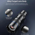 APEXEL Universal All-Metal 20-40x Telephoto Zoom Lens for Smartphones HD Phone Telescope for Moon & Concert Photography, APL-20-40X