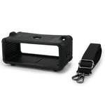 For Marshall Emberton III Case Silicone Protective Cover Portable Replacement Shell with Adjustable Shoulder Strap