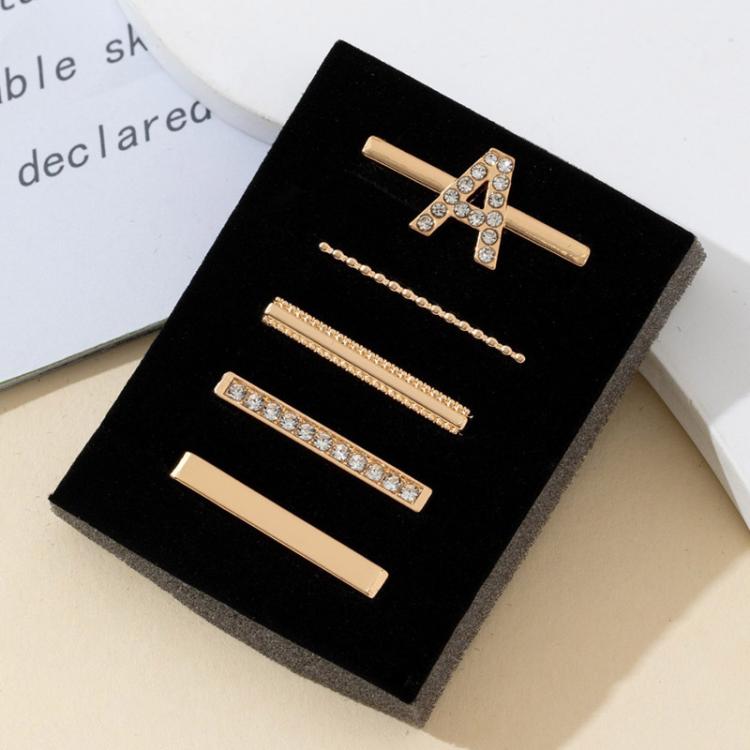 5個セット ストラップ装飾リング ストラップレターチャームアクセサリー、A、B、C、D、E、F、G、J、K、L、M、R、S