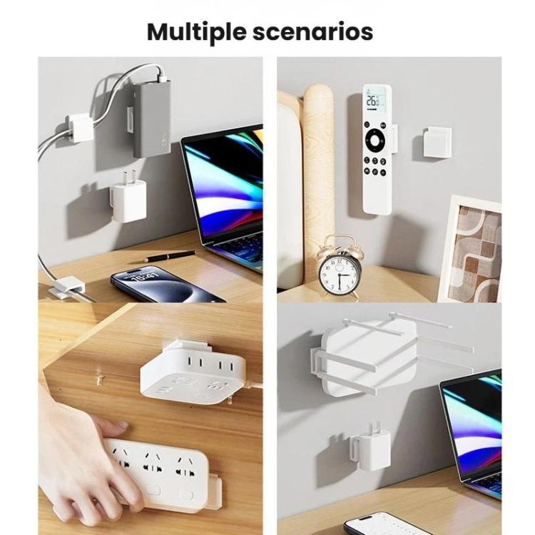 2個セット 充電器ホルダー 携帯電話充電ケーブルクリップ プラグフックオーガナイザー