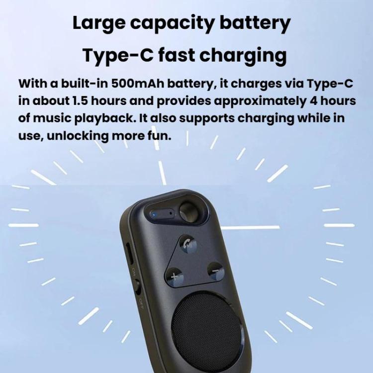 SP18 ウェアラブル Bluetoothスピーカー ポータブル防水アウトドアオーディオスピーカー、SP18