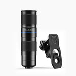 APEXEL TeleZoom 5–10X ズーム望遠レンズキット スマートフォン用 オールインワンユニバーサルクリップ付き、APL-T5-10X