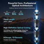 APEXEL TeleZoom 5–10X ズーム望遠レンズキット スマートフォン用 オールインワンユニバーサルクリップ付き、APL-T5-10X