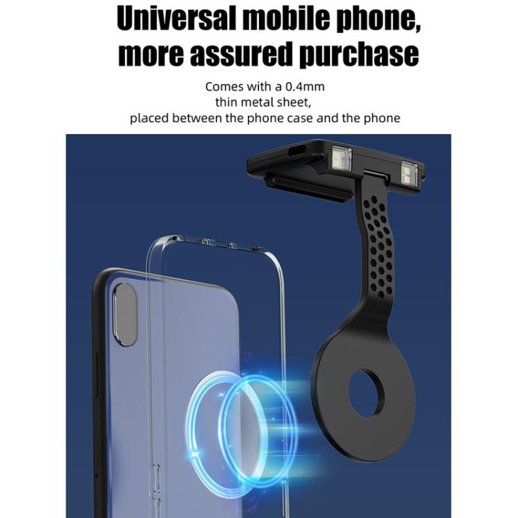 携帯用磁気スマホ夜間読書目の保護ランプ