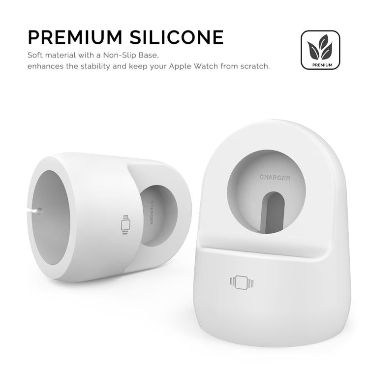 Apple Watch用 AhaStyle PT63 シリコン 充電収納スタンド ミニ充電ベース、充電器なし