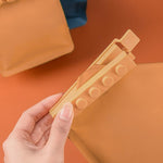 4個セット ブロック食品シールクリップ キッチン用フレッシュクリップ スナック用プラスチックバッグクリップ、シールクリップ