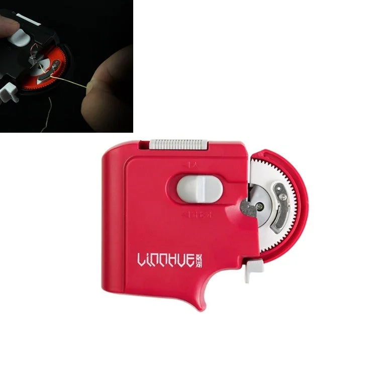 LINHU自動フッキング装置 多機能フッキング装置 電動結び装置、ショートハンドル、ロングハンドル