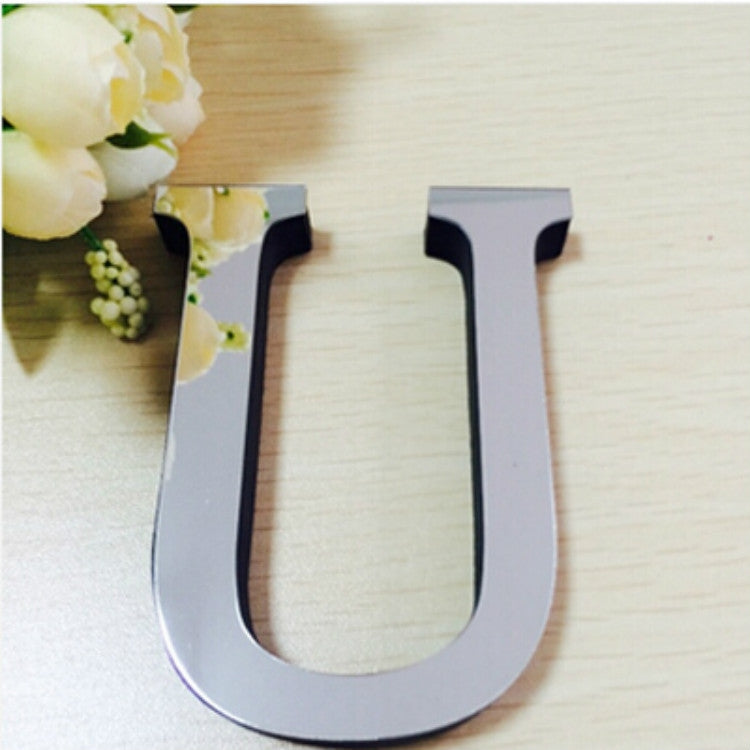 2個入り ホームデコ クリエイティブ パーソナリティ 英文字 アクリルミラー 3D DIY 壁ステッカー