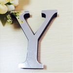 2個入り ホームデコ クリエイティブ パーソナリティ 英文字 アクリルミラー 3D DIY 壁ステッカー