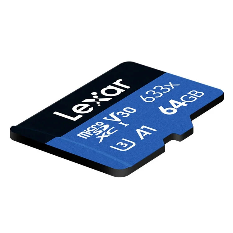 Lexar 633x 64GB高速ドライブレコーダー専用携帯電話用メモリーカード DVR TFカード、64GB