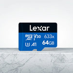 Lexar 633x 64GB高速ドライブレコーダー専用携帯電話用メモリーカード DVR TFカード、64GB