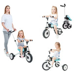 乗用おもちゃ ベビートライシクル 子供用折りたたみ自転車 キッズスクーター、ベビートライシクル