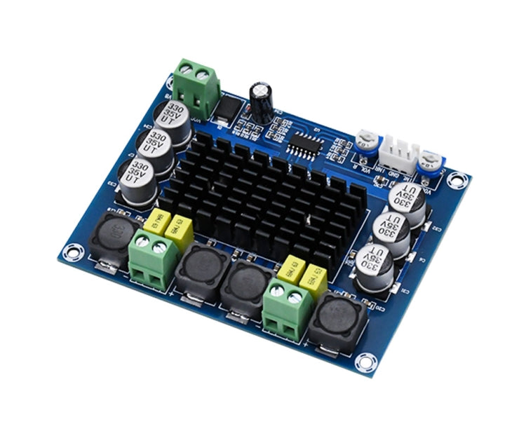 XH-M543 120W+120W デュアルチャンネルステレオ高出力デジタルTPA3116D2オーディオパワーアンプボード、120W+120Wデュアルチャンネルオーディオアンプ