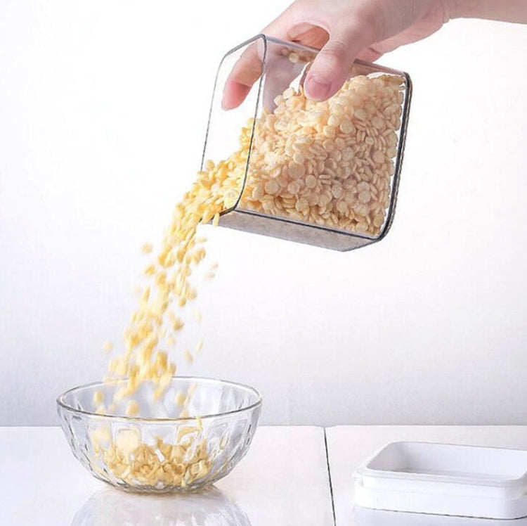 家庭用粗粒透明密封瓶食品グレード保存瓶ドライフルーツスナック保存瓶蓋付き、700ml、1100ml、1500ml